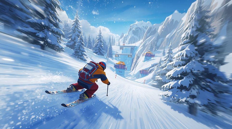 Snow Adventure Game